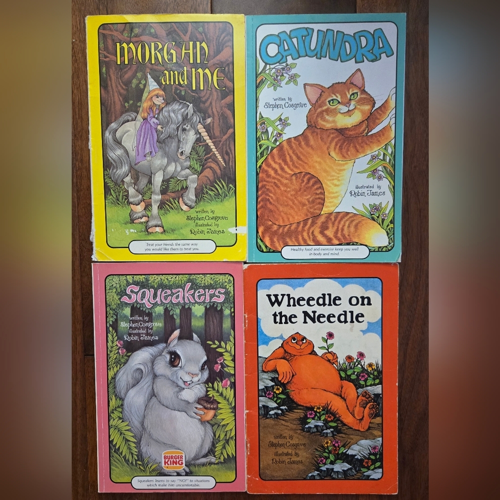 Vintage Set Of Books By Stephen Cosgrove, Serendipity series